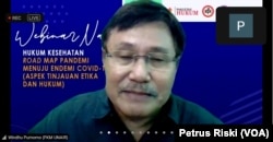 Windhu Purnomo, Ahli Biostatistika Epidemiologik dan Dosen Fakultas Kesehatan Masyarakat, Universitas Airlangga Surabaya (VOA/Petrus Riski).