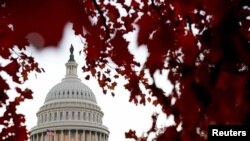 A general view of the U.S. Capitol dome in Washington, Nov. 10, 2020. 