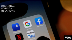 外交关系协会《将数字贸易武器化 - 建立一个数字贸易区以促进线上自由和网络安全》报告图标（网络截屏）