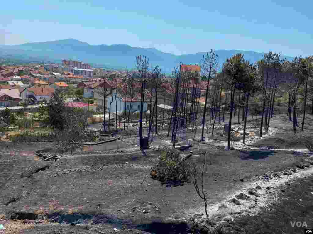 Kocani - den posle pozarot