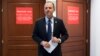 FILE - Rep. Adam Schiff, D-Calif., ranking member of the House Permanent Select Committee on Intelligence, leaves a secure area where the panel meets as Democrats seek to push back against a classified memo released by Republicans last week .