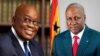 Manyan 'yan takara a Ghana, shugaba Nana Akufo Addo da tsohon shugaba John Mahama