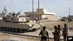 نیروهای عراقی در نزدیکی موصل - ۳۱ اکتبر ۲۰۱۶