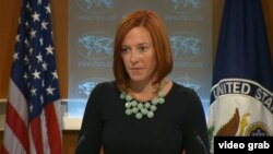 Dövlət Departamentinin sözçüsü Jen Psaki