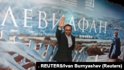 Андрей Звягинцев на премьере «Левиафана» в Москве.