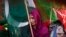 Pakistani supporter of former cricket star-turned-politician, Imran Khan, takes part in rally, Islamabad, May 9, 2013.