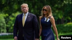 Donald i Melania Trump