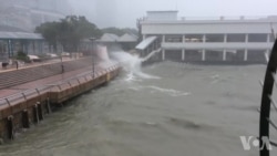 强台风“山竹”袭击香港