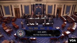 2일 미국 의회가 이란에 대한 제재 연장을 최종 승인했다.