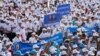 The overview of CPP official campaign kickoff for the upcoming commune elections, Phnom Penh, Cambodia, May 20, 2017. (Hean Socheata/VOA)