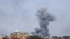 Իսրայելի հարվածները տեսանելի են Ռաֆահից