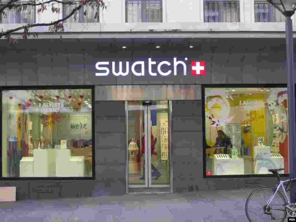 و برند سواچ که سوئیسی است.