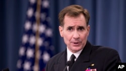 John Kirby, porte-parole du département d'Etat américain (AP Photo/Manuel Balce Ceneta)