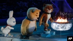 星期天俄罗斯索契冬奥会闭幕仪式