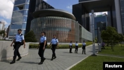 香港立法会外景（路透社资料照）