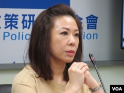 台湾在野党国民党立委李彦秀（美国之音张永泰拍摄）