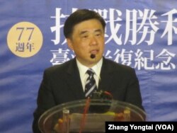 台北市长郝龙斌 (美国之音张永泰拍摄)