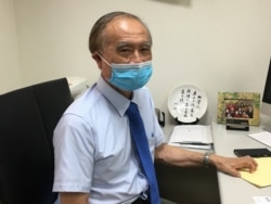 台湾中研院院士赖明诏 （美国之音 陈筠拍摄）