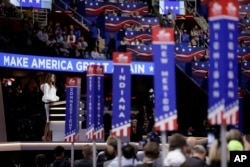 미국 공화당 대통령 후보를 지명하기 위한 전당대회가 18일 클리블랜드에서 개막했다.