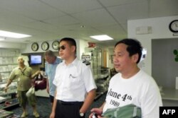 机长施毅与王军涛