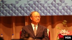 邓振中 (美国之音记者李逸华拍摄)