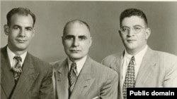 از راست بقایی، حائری‌زاده و مکی