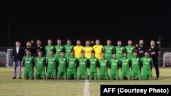 اعضای تیم ملی فوتبال امید افغانستان