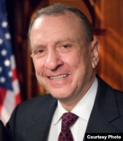 已故宾西法利亚州联邦参议员阿兰•斯帕克特(Arlen Specter)