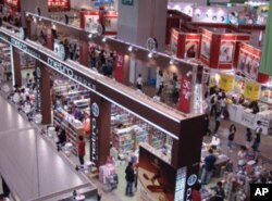 香港书展大厅一隅