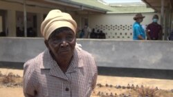 One of the Zimbabwe government's health workers, Letty Chindundu, is pictured in Mount Darwin district, Zimbabwe, Nov. 4, 2021. (Columbus Mavhunga/VOA)