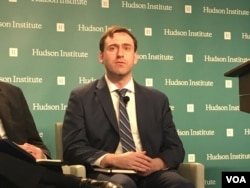 吴必德， 詹姆斯敦基金会《中国简报》编辑 (美国之音钟辰芳拍摄)