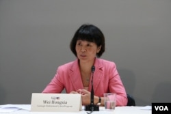 卡内基和平研究所访问学者魏红霞