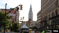 نمایی از شهر کلیولند.