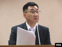 在野党国民党立委江启臣