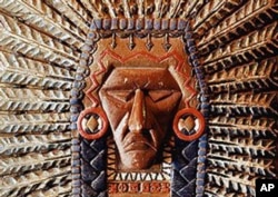 This inlay is one of several carved masterpieces at Timberline Lodge