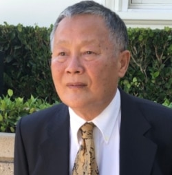 中国民主运动海外联席会议及魏京生基金会主席魏京生 (美国之音，2020年7月加州尼克松图书馆资料照)