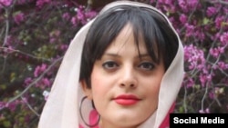 Undated photo of Yekta Fahandezh-Saadi, a Shiraz-based Iranian Baha'i who, according to her sister, learned in December 2018 that she faces an 11-year prison term for alleged security offenses.