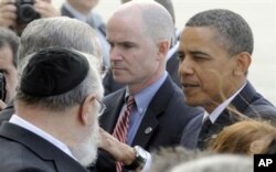 Barack Obama et des dignitaires locaux à New York