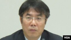 台湾民进党立委 黄伟哲(美国之音张永泰拍摄)