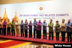 奥巴马总统出席东盟峰会（照片来源：白宫）