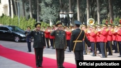 Azərbaycan Silahlı Qüvvələrinin baş qərargah rəisi Nəciməddin Sadıkov və Rusiya Silahlı Qüvvələrinin Baş Qərargah rəisi Valeriy Gerasimov