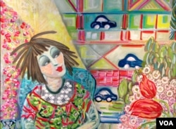 Yaya's Doilies by Chryssa Wolfe (Julie Taboh/VOA)