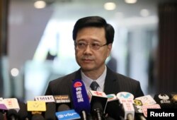 资料照：警察出身的香港行政长官李家超