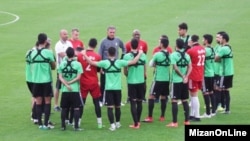 تمرین تیم ملی فوتبال ایران در کمپ دبی بدون بازیکنان پرسپولیس