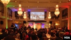 Vaşinqtonda ABŞ-Azərbaycan qurultayında nahar ziyafəti. 30 aprel, 2014.