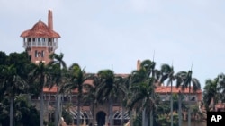 Khu điền trang Mar-a-Lago của Tổng thống Donald Trump tại Palm Beach ở Florida.