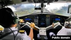 A pilot and captain fly an aircraft.