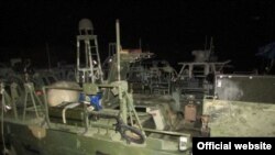 قایق های رزمی آمریکایی که توسط سپاه پاسداران توقیف شدند