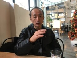 中国独立纪录片导演闻海（美国之音 陈筠摄）