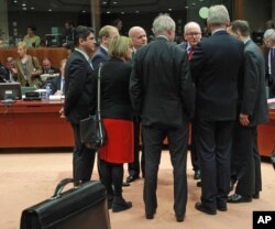 وزیران خارجه اتحادیه اروپا قبل از نشست در بروکسل درباره وضعیت کریمه